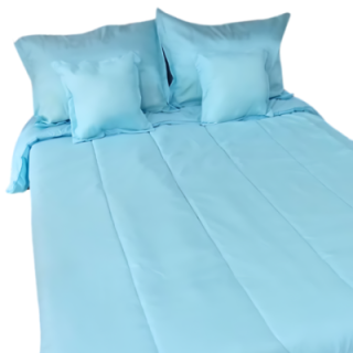 Conforter 5 piezas microfibra Bon Marché sencillo colores surtidos