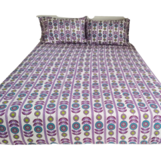 Semijuego de sabanas queen (incluye ajustable y 2 funda de almohada) River Home (Diseño Variable y Surtido) * Und