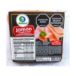 Jamón de cerdo Almin 430 gr * und