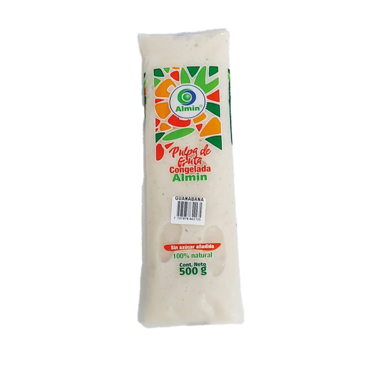 Pulpa tubular de guanábana Almin 500 gr
