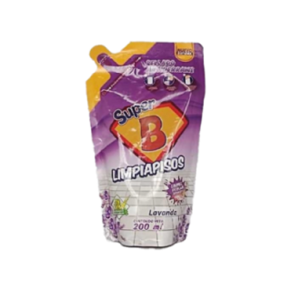 Limpia pisos lavanda Super B 500 ml Caja * 18 und