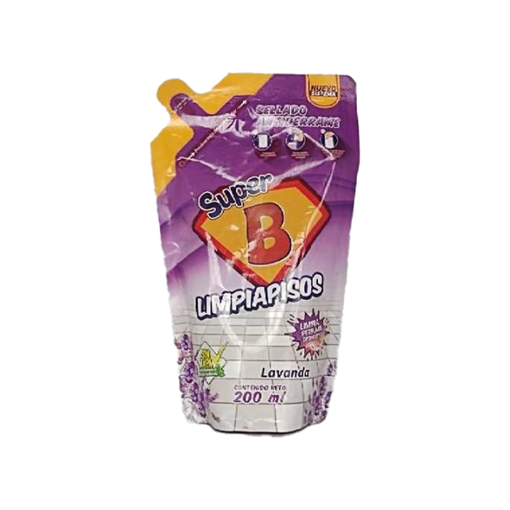 Limpia pisos lavanda Super B 500 ml Caja * 18 und