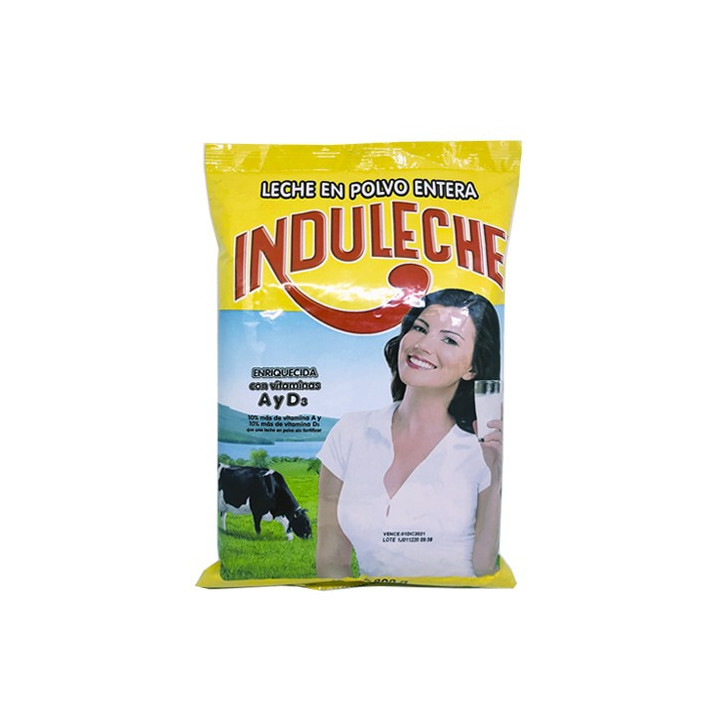 Leche en polvo Induleche 800 gr Caja * 16 und