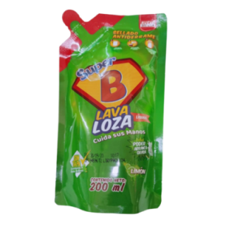 Lavaloza liquido Super B x 500 ml Caja * 18 und