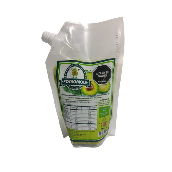 Guacamole Artesanal  Pochomole 100% Natural x 400 g